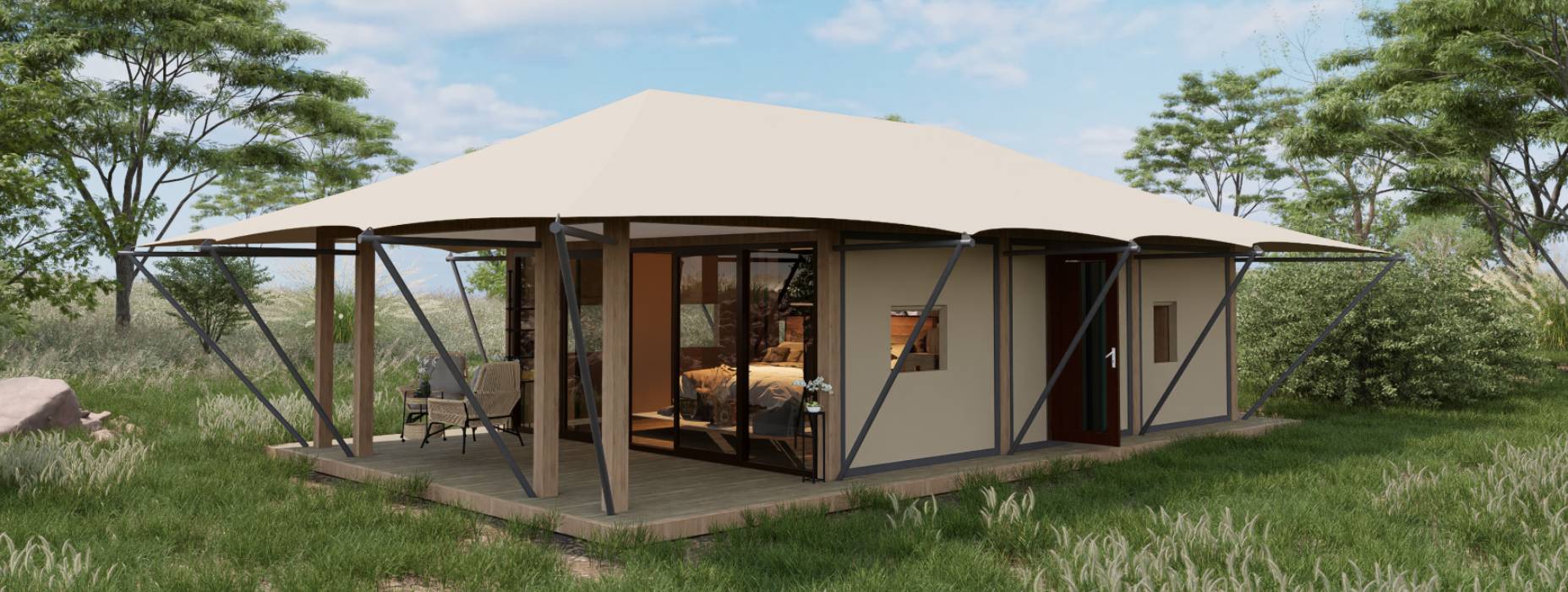 科尔沁左翼中旗户外酒店帐篷厂家